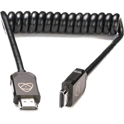 [814164020619] Atomos ATOMFLEX Pro HDMI Coiled Cable ATOM4K60CS