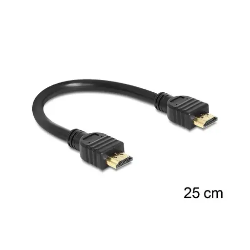 [HDMI-HDMI0.25] HDMI To HDMI Coiled Cable 0.25Mtr HDMI-HDMI0.25