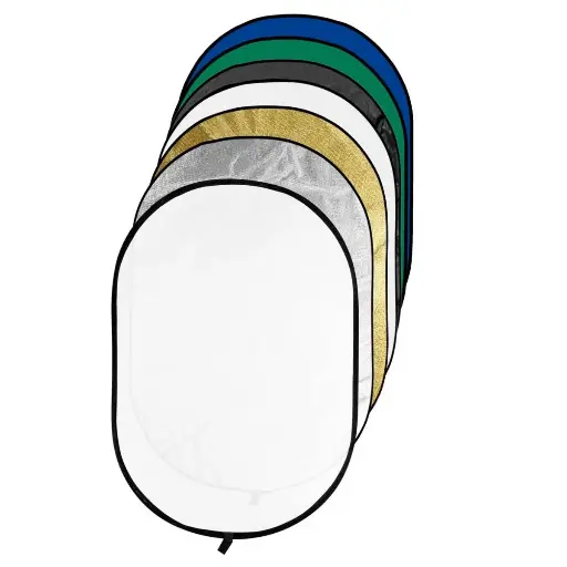 [6952344205655] Godox RFT-10 150x200cm 7in1 Reflector Board Gold, Silver, Black, White, Translucent, Blue & Green