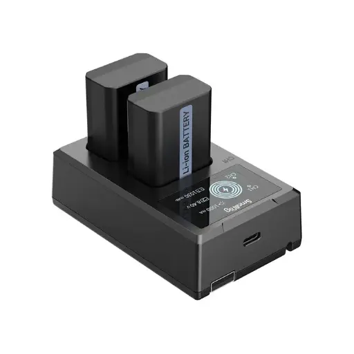 [6941590008257] SmallRig NP-FW50 2-Battery Kit with Dual Charger 3818 