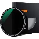 K&F Concept 72mm ND8-2000 Nano-D Variable ND Filter with Multiresistant Coating 3-11 Stop KF01.1359