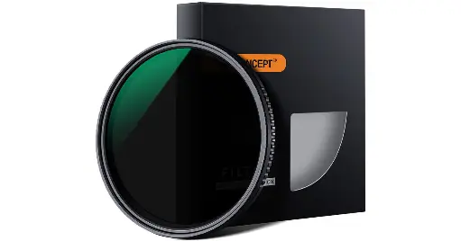 [KF01.1355] K&F Concept 55mm ND8-2000 Nano-D Variable ND Filter with Multiresistant Coating 3-11 Stop KF01.1355