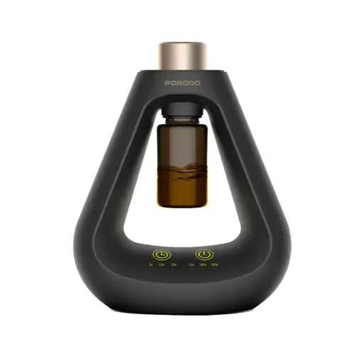 [990478106987] Porodo Lifestyle Arome Sphere Waterless Diffuser Black PD-LFST107-BK