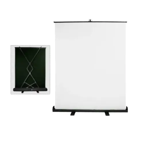 [PTD-93] PhotoTech Pop Up White Screen Projection 150x200cm PTD-93 - White