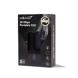 Exascend Explorer 2TB 2000MB/s R&W Portable SSD EX-EXU2M6E02TP0C