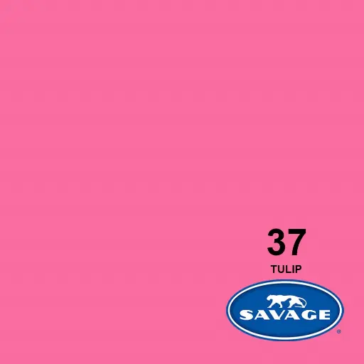 [37-12] Savage Widetone Seamless Bacdrop Paper Background Approx 2.75x11Mtr 107x12YDS (Tulip) 