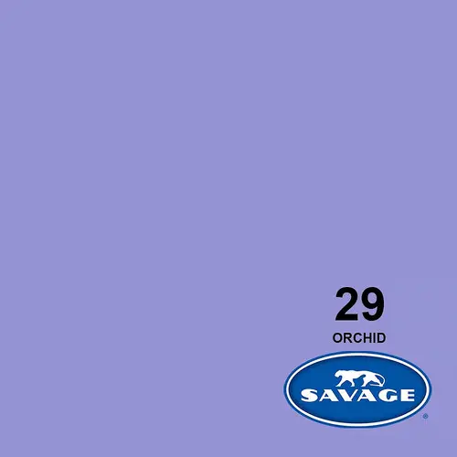 [29-12] Savage Widetone Seamless Bacdrop Paper Background Approx 2.75x11Mtr 107x12YDS (Orchid) 