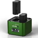 Hahnel ProCUBE2 Dual Battery Charger for Fujifilm NP-W126/S & NP-W235 Batteries