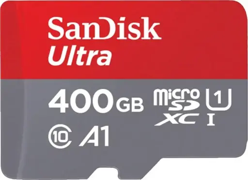 [619659176587] Sandisk Ultra 100Mbps 400GB MicroSDXC UHS-I Card SDSQUAR-400G-GN6MN