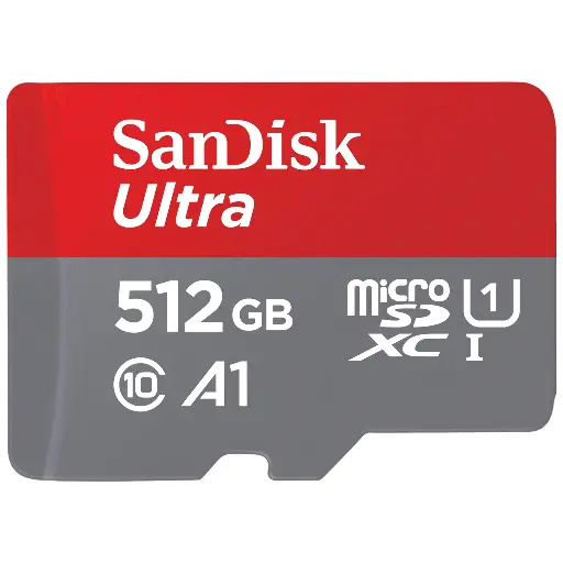[619659176594] Sandisk Ultra 100Mbps 512GB MicroSDXC UHS-I Card SDSQUAR-512G-GN6MN