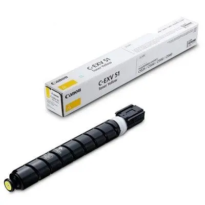 [C-EXV 51L Yellow] Canon C-EXV 51L Yellow Toner Cartridge (0487C002)