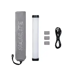 NanLite PavoTube II 6XR 10-Inch 6W RGBWW LED Tube Light with Built-In CRMX