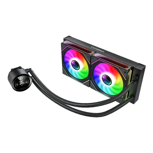 [IceBurg 240 Digital BK] GAMEMAX IceBurg 240 Digital BK, RGB Liquid CPU Cooler 240mm