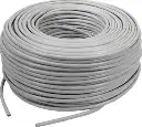 Genuine CAT6 UTP 23AWG Network Cable 100 Mtr Gray C-C6U23AGRY-100