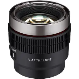 Samyang Cine V-AF 75mm T1.9 FE Lens (Sony E-Mount) SYCAF75-NEX