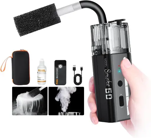 [6971297391673] Lensgo Smoke Go 30w Portable Hand Held Fog Machine 