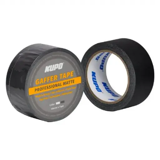 [GT-515B] KUPO Gaffer Tape Black 48mm(W) x15 Yards(L) GT-515B