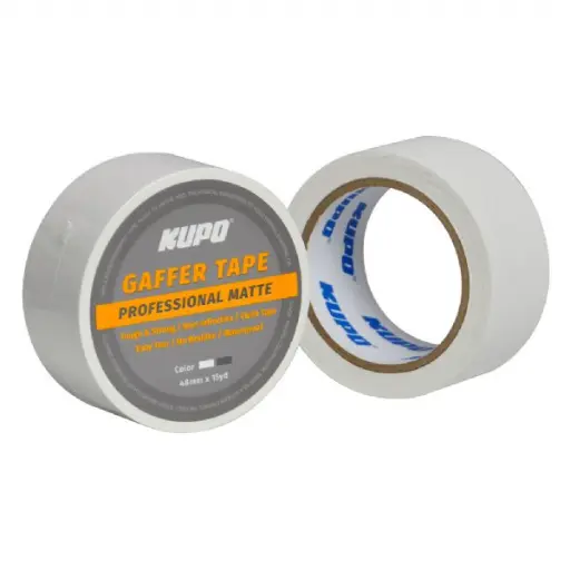 [GT-515W] KUPO Gaffer Tape White 48mm(W) x15 Yards(L) GT-515W