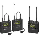 Sony UWP-D27 Dual-Channel Camera-Mount Wireless Omni Lavalier Microphone System UWP-D27/K33
