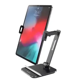 Powerology Smart-Clamp Phone & Tablet Mount with Non-Slip Base PSM20BK