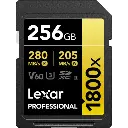 Lexar Professional 1800x 256GB UHS-II V60 U3 R270MB/s W180MB/s C10 SDXC Memory Card LSD1800256G-BNNNG
