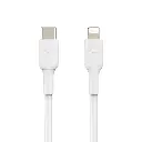 Belkin Boost Charge Lightning to USB-C Cable (3.3', White) CAA003BT1MWH