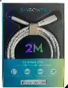 Ravpower 2Mtr Charge&Sync Braided USB-C to Lightning Cable Green RP.CB1018.GN