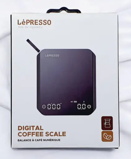 [7834953558164] Lepresso Digital Coffee Scale LPMDCSTBK