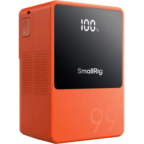 [6941590018362] SmallRig VB99 Mini V-Mount Battery (99Wh, Orange) 4929
