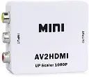 Posh Mini Composite AV2HDMI AV RCA to HDMI Video Converter UP Scaler 1080P AV2HDMI GT18