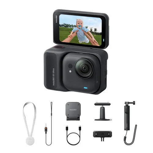 [842126114885] Insta360 GO Ultra Tiny Hands-Free 4K Cam Creator Bundle CINSBBEA GOULTRA06