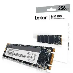 Lexar NM100 256GB M.2 2280 SATA 3 6Gbps Solid State Drive LNM100-256RB