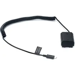 Tilta Sony NP-FZ100 Dummy Battery to USB-C Power Cable (5") DB-SYFZ-USBC