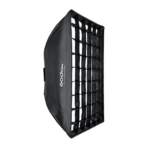 [SB-FW 60X90cm] Godox SB-FW6090 60x90cm Softbox With Grid & Bowens Mount Aluminium Ring Adapter 