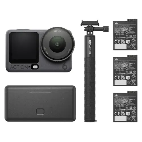 [6937224126107] DJI Osmo Action 6 Adventure Combo DJI-ZA600-C2