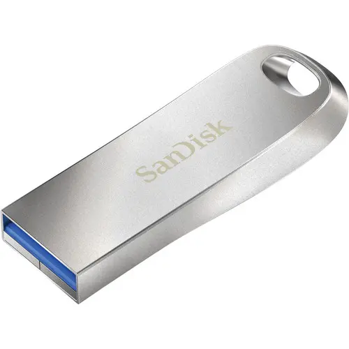 [619659172855] SanDisk Ultra Luxe 400Mbps 128GB USB-A 3.2 Gen 1 Flash Drive SDCZ74-128G-G46