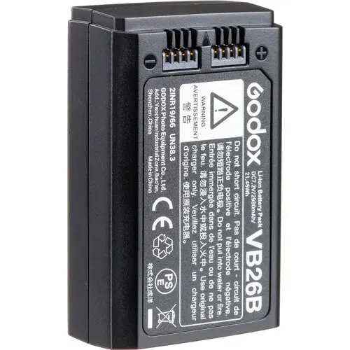 [6952344234921] Godox VB26B Battery for V1, V860III & AD100Pro Flash Head (2980mAh) 