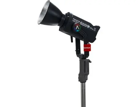 [LS 600c Pro II] Aputure LS 600c Pro II Light Storm 600W RGBWW & Bi-Color Bowens Mount Point-Source LED with V Mount Battery Plate