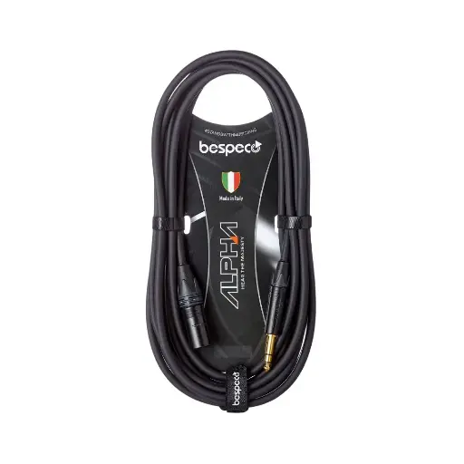 [656272997953] Bespeco AHSMM1500 15M XLRM to JK TRS Active Loudspeaker Cable