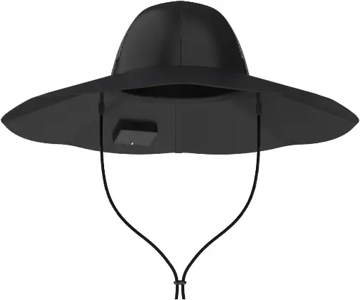 [4895251628792] EcoFlow Power Hat Solar Charging Bucket Fishing Hat With Dual USB-A/USB-C Ports Size L-XL EFPowerHat-L-XL
