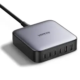 Ugreen Nexode 200w 6-Ports GaN Desktop Fast Charger 4xUSB-C 2xUSB-A CD271