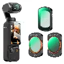 K&F Concept Nano-X Series CPL+Black Diffusion 1/4+ND2-32 Filter for Osmo Pocket 3 & 4 SKU.2148