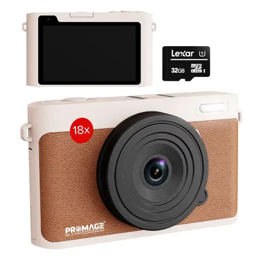 Promage PC160 5K 48MP Dual Screen Digital Camera