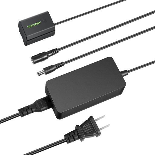 [NEEWER-FZ100-AC] Neewer NP-FZ100 AC Power Adapter & DC Coupler Dummy Battery Kit