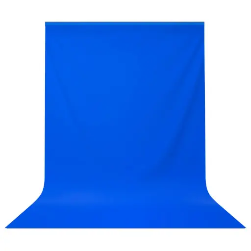 [CLOTHBACDROP-BLU] BacDrop 3x6 Meter Background Cloth (Blue)