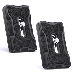 K&F Concept Aluminium Quick Release Plate 1/4in, Arca-Swiss (2-Pack)
