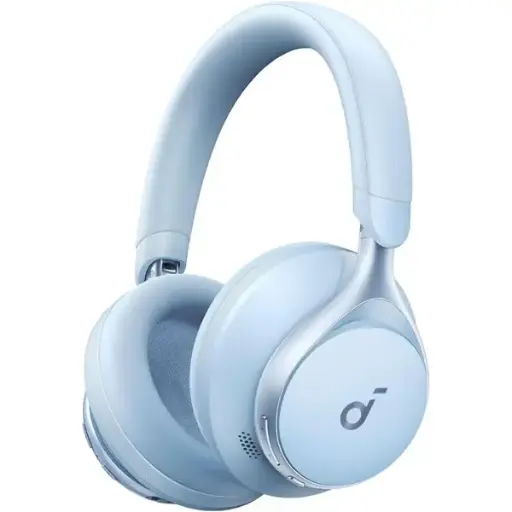 [194644139964] Anker Soundcore Space One Wireless Over Ear Noise Cancelling UP Headphones - Blue A3035031 