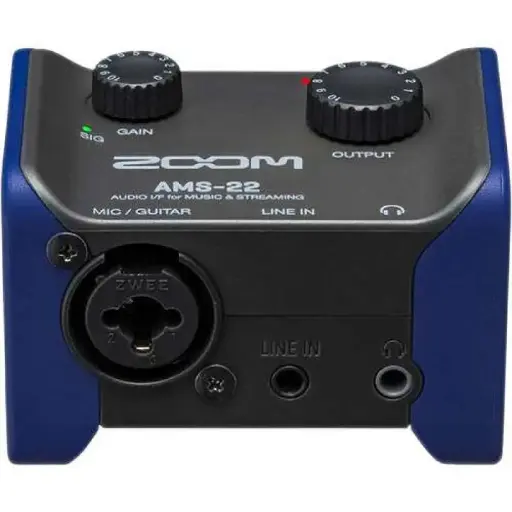 [4515260025916] Zoom AMS-22 USB Audio Interface 2-Input 2-Output 