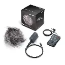 Zoom H5 Accessories Pack contains hairy Windscreen, Remote Control & AC Power Adapter APH-5