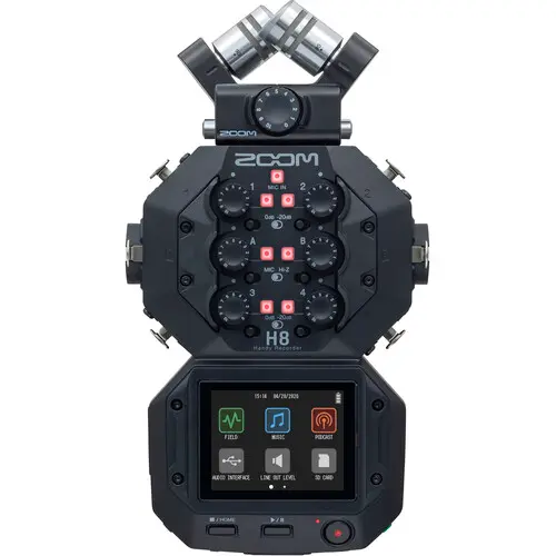 [4515260023066 4515260023059] Zoom H8 8-Input 12-Track Portable Handy Recorder